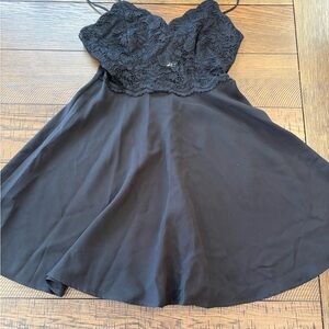 Windsor Black Lace Detail Dress